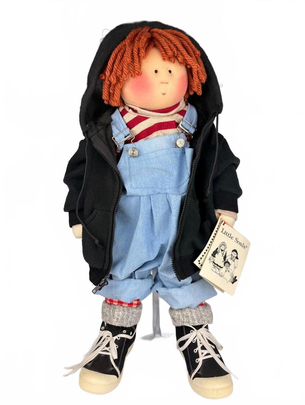 Vintage Little Souls Andrew Doll #45/500 Gretchen Wilson Handmade COA With Stand